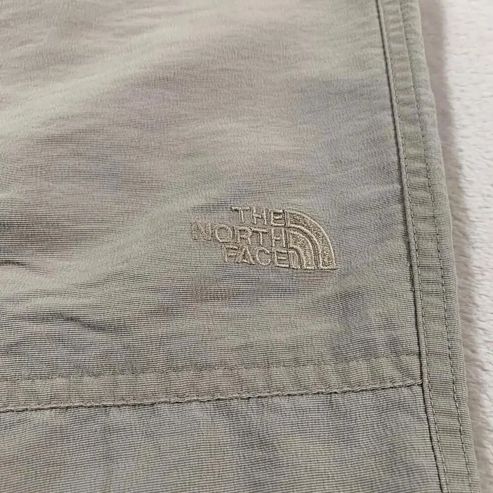 The North Face Men’s Nylon Hiking Pants Size 32‎ Beige Utility Outdoor Trail